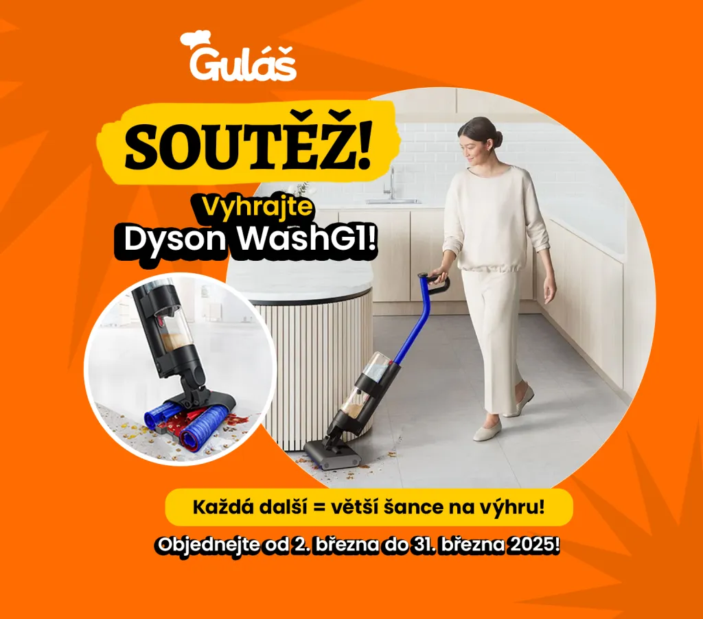 Hlavní výhra podlahová myčka Dyson WashG1